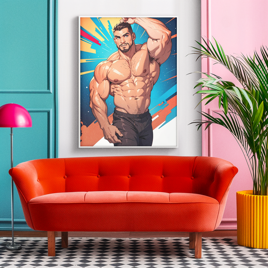 Gym Manga ORIGINALS. Ready to Print File. Any graphic!